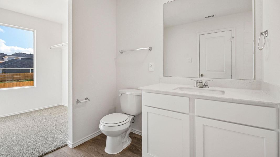 Furnished interior view inside a new home in Prairie Lakes, Buda (Image 11).