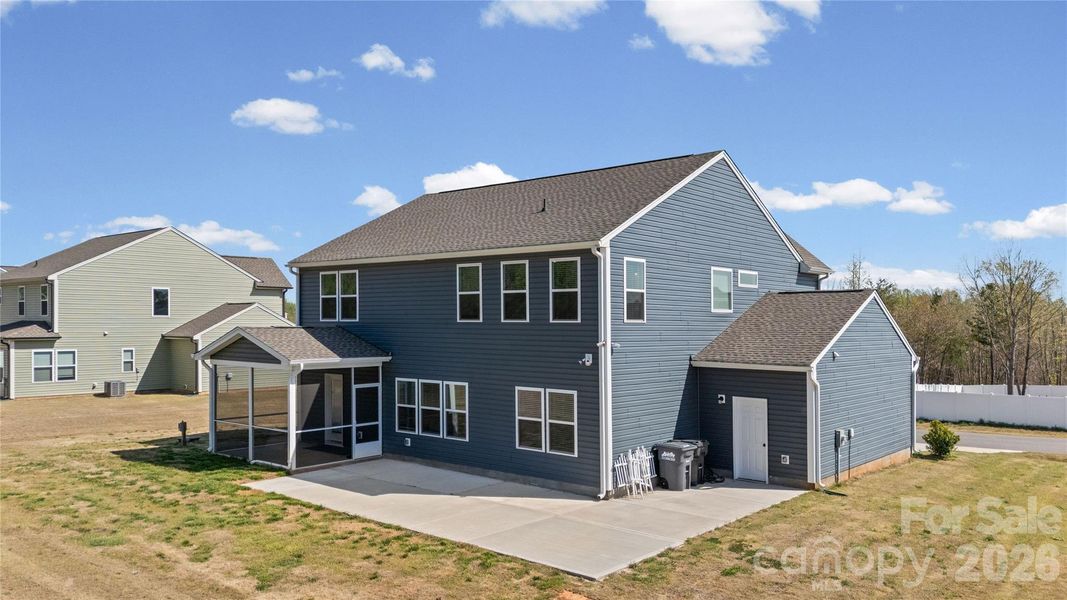 Extended Concrete Patio Extended Concrete Patio