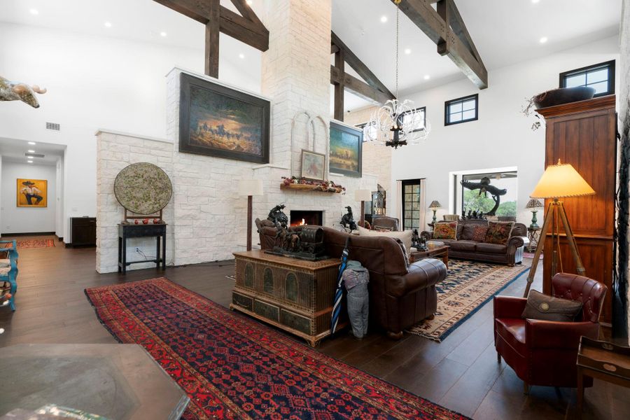 Furnished interior view inside a new home in , Dripping Springs (Image 8). Furnished interior view inside a new home in , Dripping Springs (Image 8).
