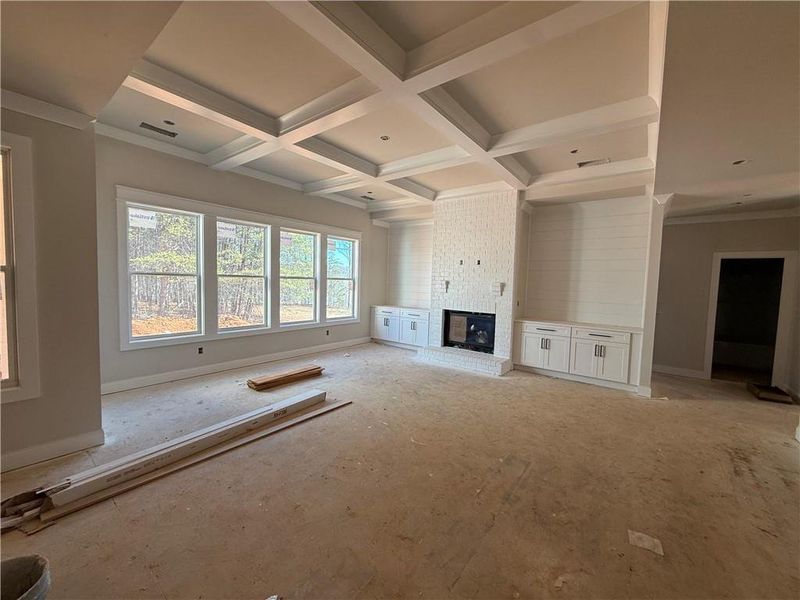 In-progress construction of a new home in , Gainesville, GA (Image 9).