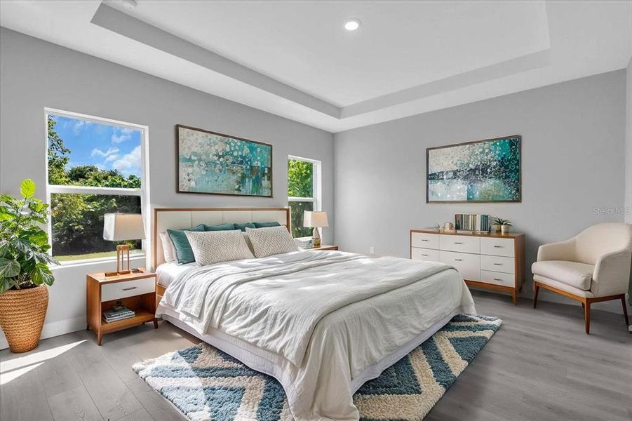 Furnished interior view inside a new home in , Punta Gorda (Image 15). Furnished interior view inside a new home in , Punta Gorda (Image 15).