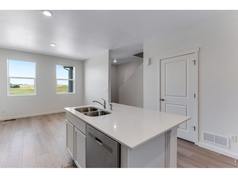 Furnished interior view inside a new home in Vista Meadows, Fort Lupton (Image 6).