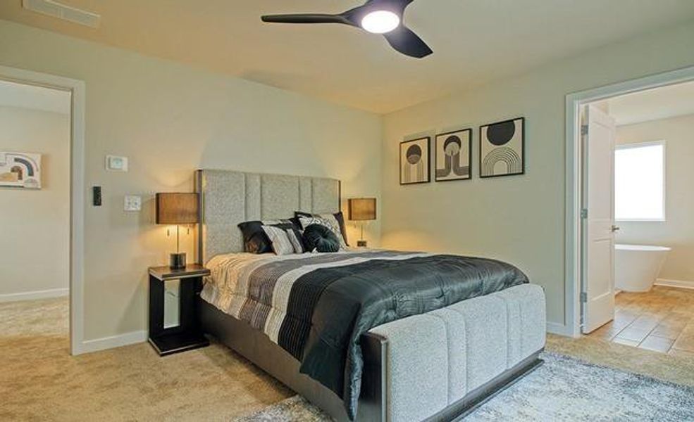 Furnished interior view inside a new home in Jones Crossing, Hogansville (Image 32).