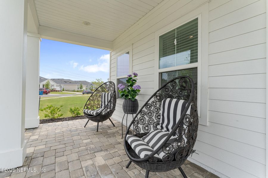 Exterior details and patio area of a home in , St. Augustine (Image 23). Exterior details and patio area of a home in , St. Augustine (Image 23).