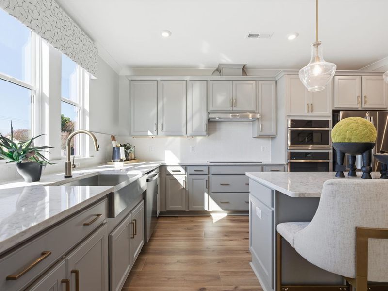 Representative furnished interior of a home built from the Bloom by Tri Pointe Homes in Ross Farms, Charlotte (Image 23).