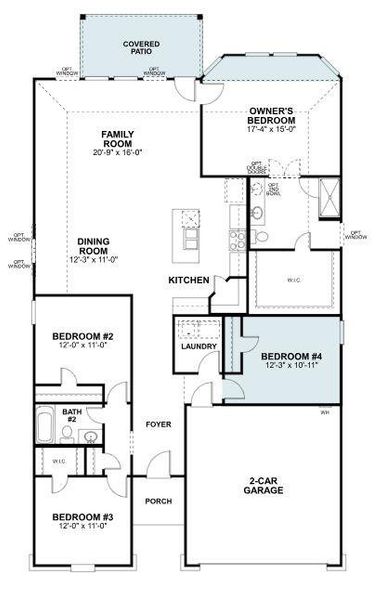 2D floor plan layout of this home in Marble Creek Crossing, Austin, TX (Image 3). 2D floor plan layout of this home in Marble Creek Crossing, Austin, TX (Image 3).