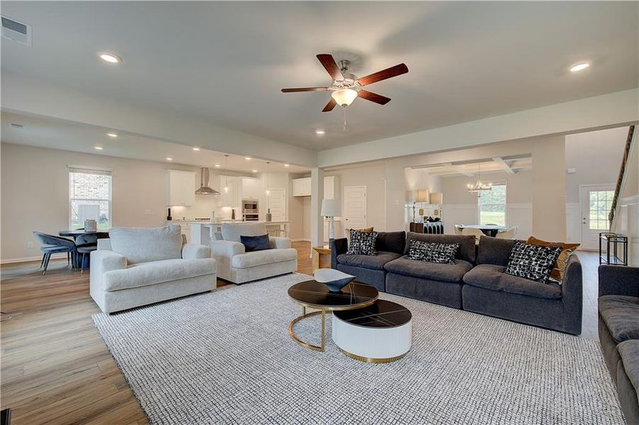 Furnished interior view inside a new home in Westwind Estates, Hampton (Image 31). Furnished interior view inside a new home in Westwind Estates, Hampton (Image 31).