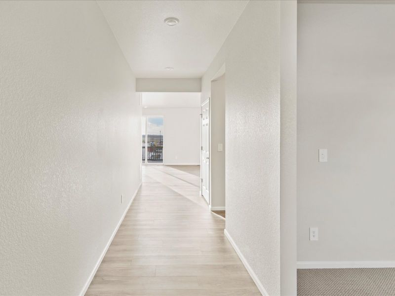 The Chatfield floorplan interior image taken at a Meritage Homes community in Aurora, CO.