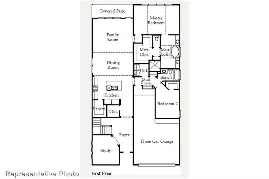 Easton First Floor Plan