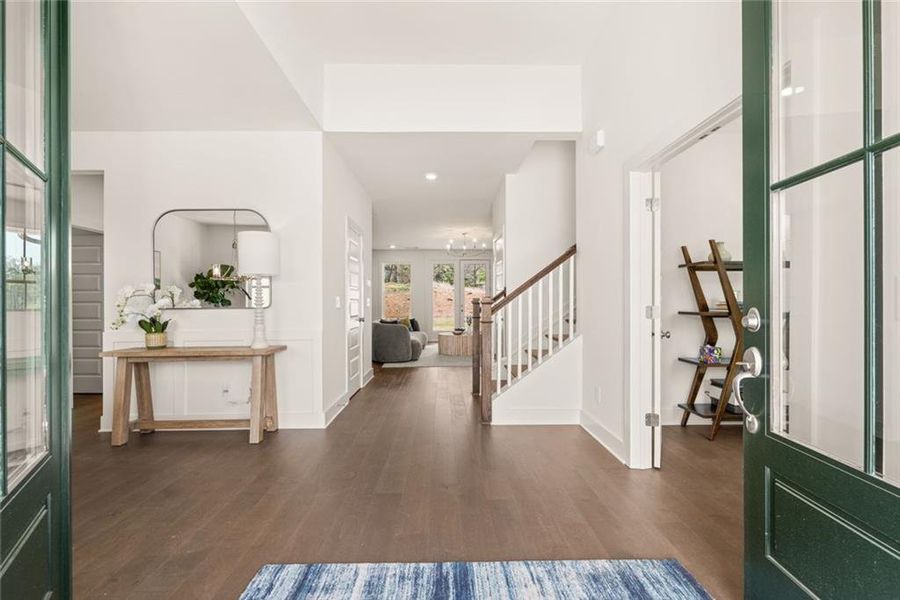Furnished interior view inside a new home in , Gainesville (Image 9).