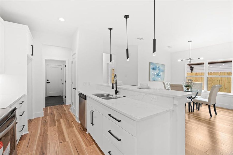 Furnished interior view inside a new home in , Dallas (Image 15). Furnished interior view inside a new home in , Dallas (Image 15).