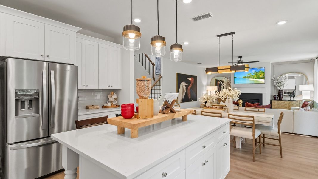 Representative furnished interior of a home built from the Wynwood by DRB Homes in Hamilton Lakes, Loganville (Image 15).