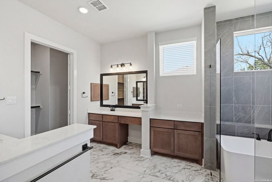Furnished interior view inside a new home in Potranco Oaks, San Antonio (Image 7).