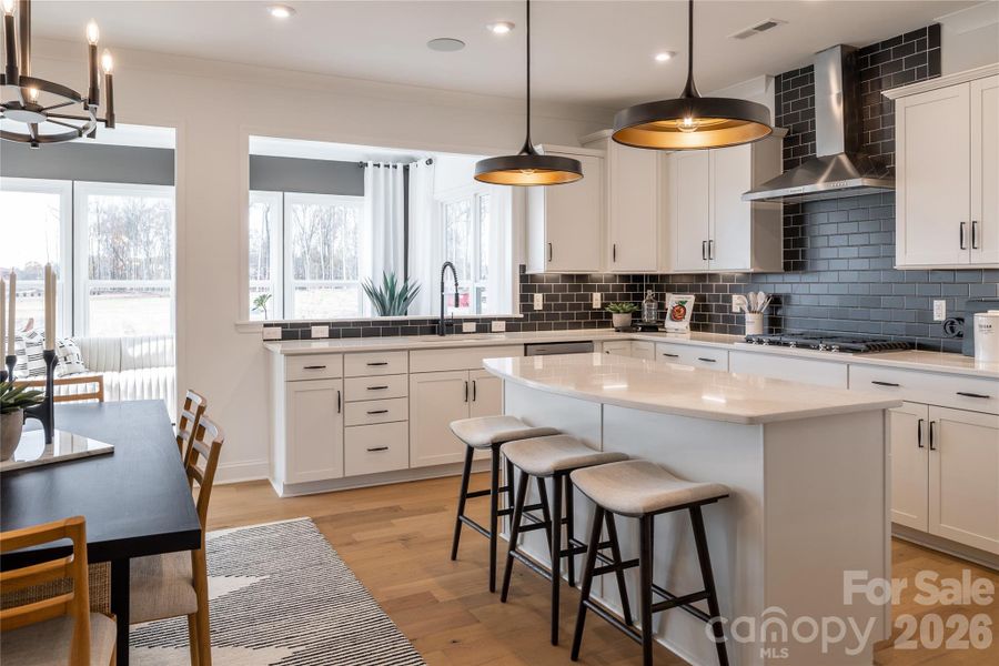 Furnished interior view inside a new home in Parkside Crossing, Charlotte (Image 14).