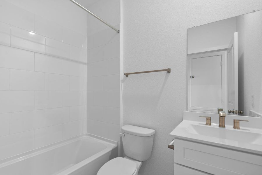 Furnished interior view inside a new home in Windcress, Baytown (Image 7).