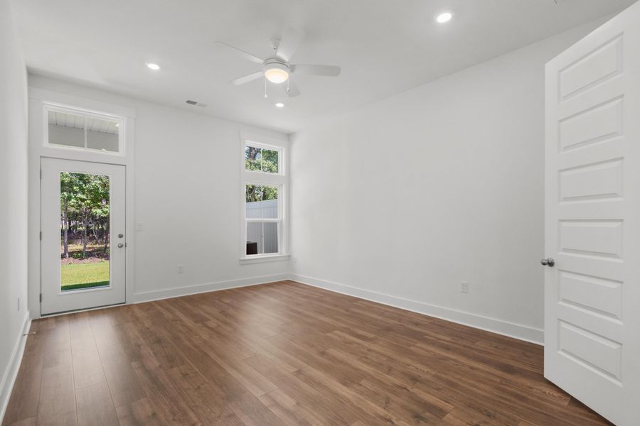 Spacious, unfurnished interior of a new home in Long Bay Golf Club, Longs (Image 27).