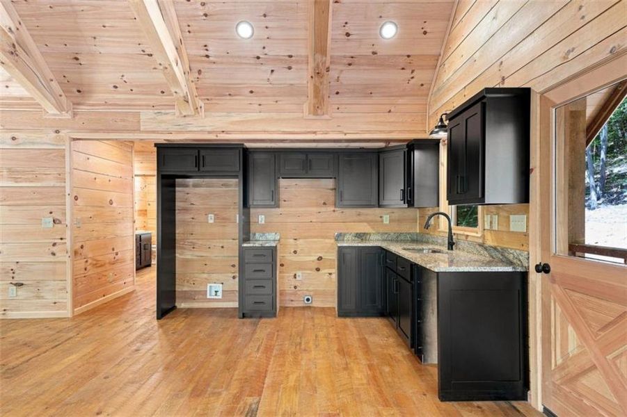 Furnished interior view inside a new home in , Cherry Log (Image 5).