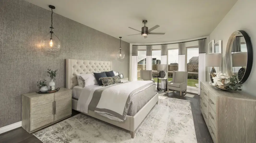 Furnished interior view inside a new home in Candela, Richmond (Image 24).