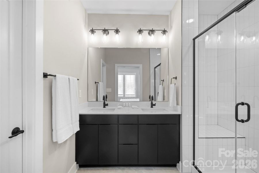 Furnished interior view inside a new home in , Charlotte (Image 13). Furnished interior view inside a new home in , Charlotte (Image 13).