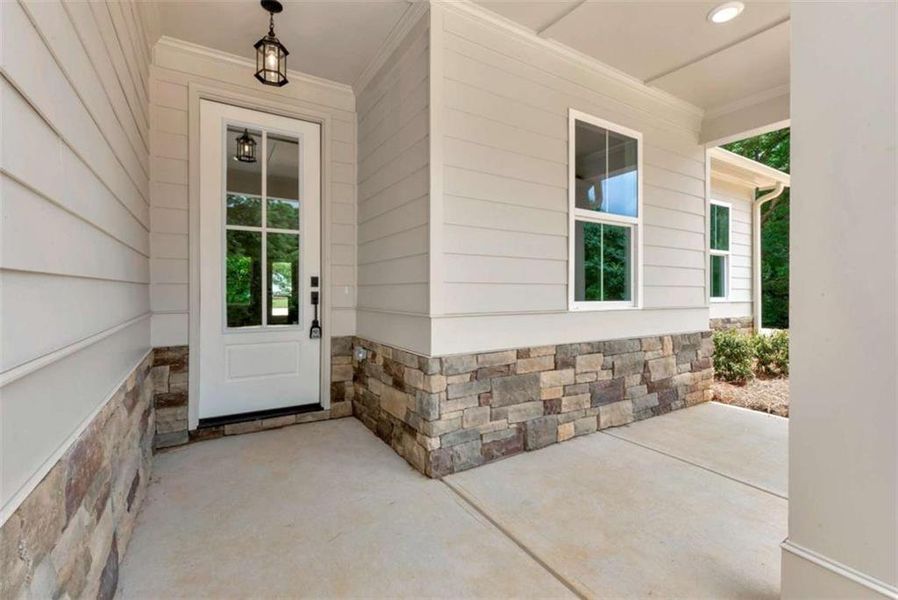 Exterior details and patio area of a home in , Maysville (Image 28).