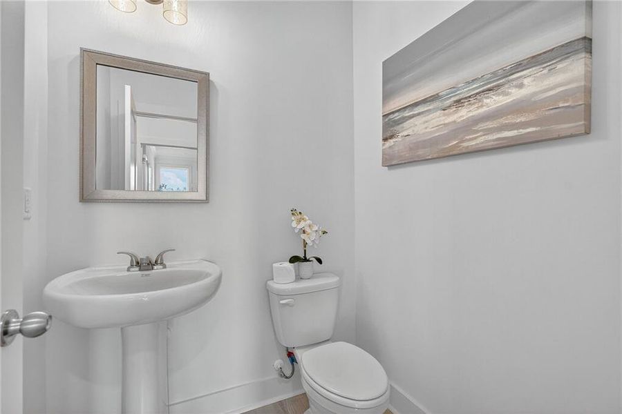 Furnished interior view inside a new home in , Buford (Image 27).