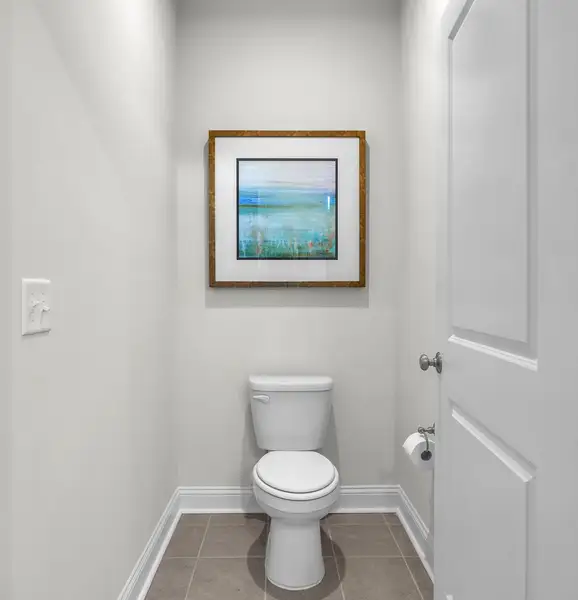 Furnished interior view inside a new home in The Beacon at Old Peachtree Single Family Homes, Lawrenceville (Image 343).
