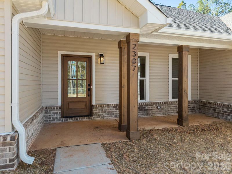 Exterior details and patio area of a home in , Lincolnton (Image 24).