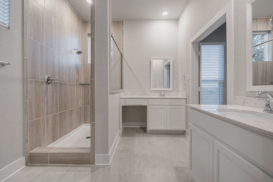 Representative furnished interior of a home built from the Maddie by Chesmar Homes in Buffalo Crossing, Cibolo (Image 11).