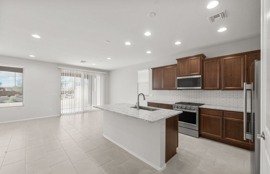 Furnished interior view inside a new home in Sun City Festival, Buckeye (Image 4).