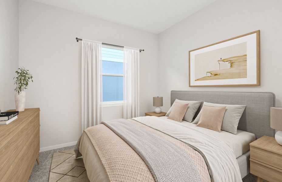 Furnished interior view inside a new home in Vida's Way, Wesley Chapel (Image 4).