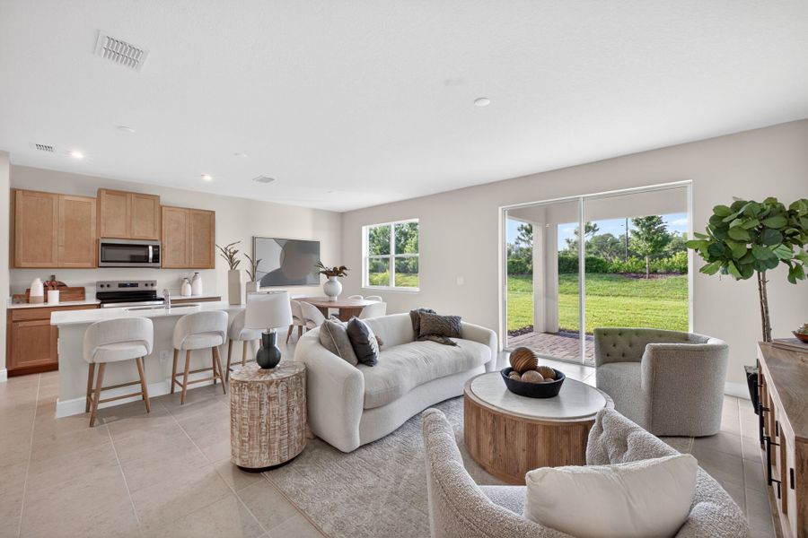 Furnished interior view inside a new home in Windwater, Parrish (Image 8). Furnished interior view inside a new home in Windwater, Parrish (Image 8).