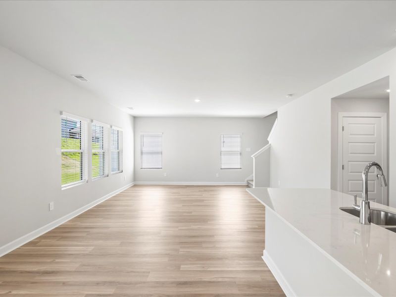 Spacious, unfurnished interior of a new home in The Farm at Wells Creek - Signature Collection, Gray Court (Image 27).