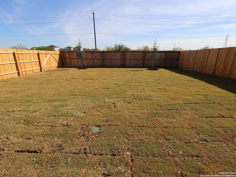 Exterior details and patio area of a home in Agave, San Antonio (Image 3).