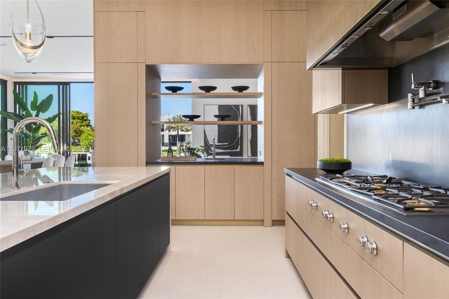 Furnished interior view inside a new home in , Fort Lauderdale (Image 39).