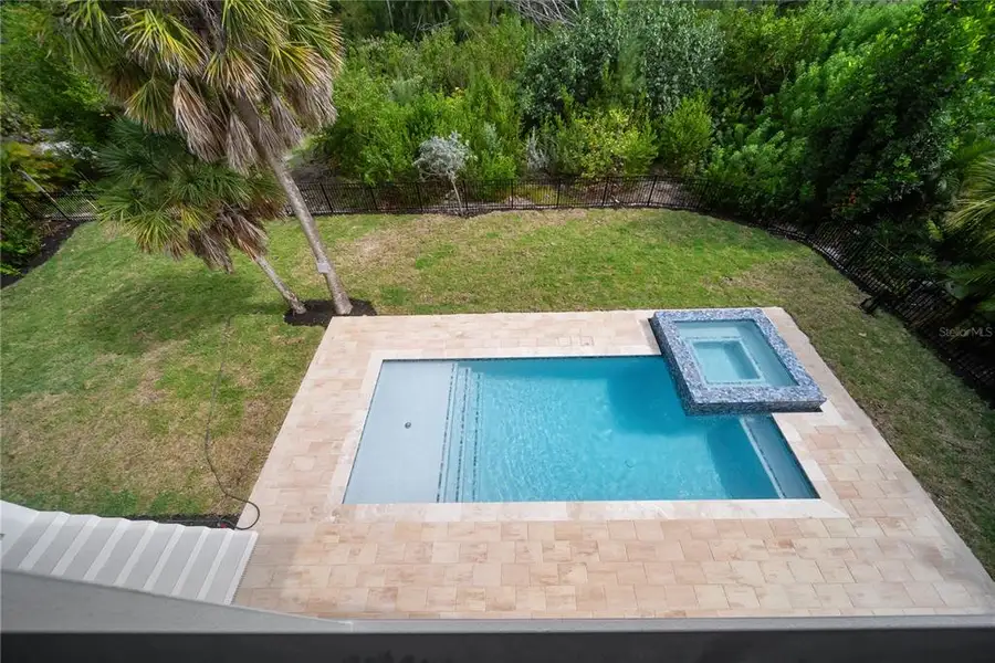 Exterior details and patio area of a home in , Longboat Key (Image 4). Exterior details and patio area of a home in , Longboat Key (Image 4).