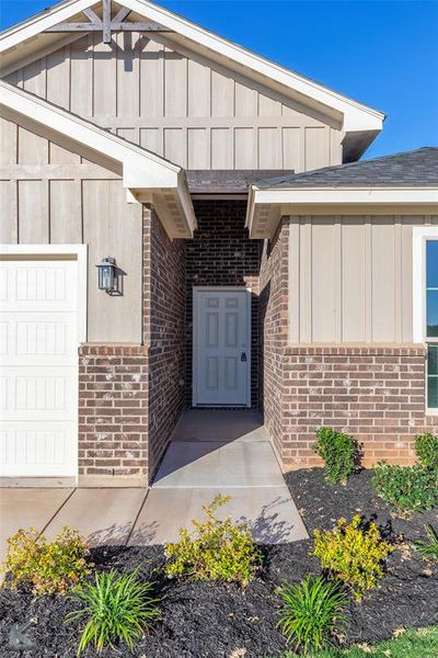Exterior details and patio area of a home in , Abilene (Image 21).