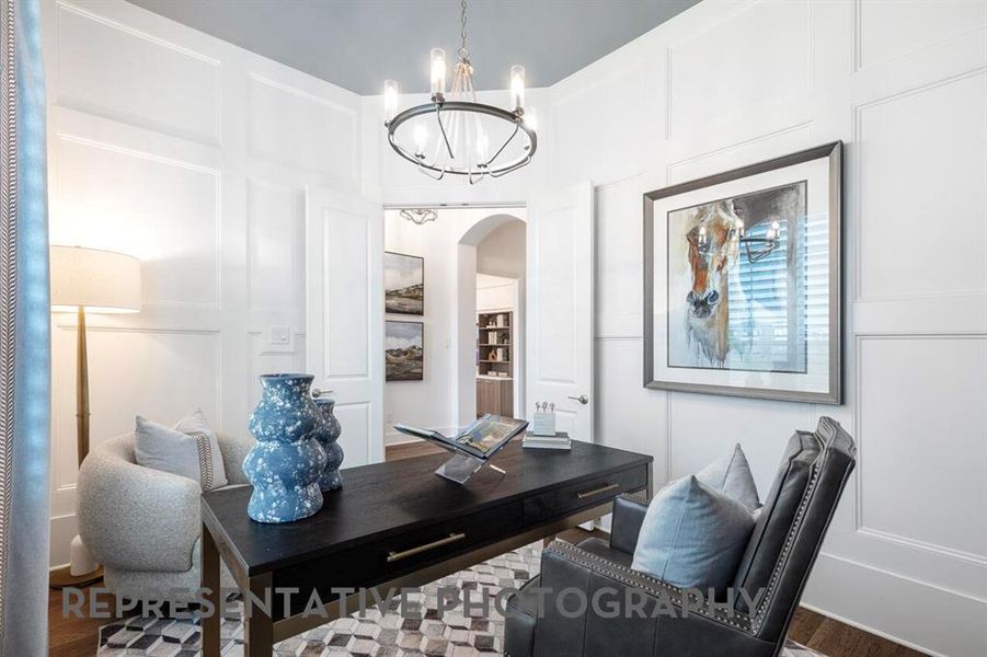 Furnished interior view inside a new home in Goodland, Venus (Image 31).