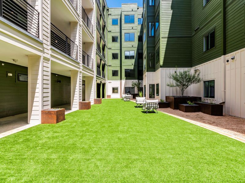Interior courtyard Interior courtyard