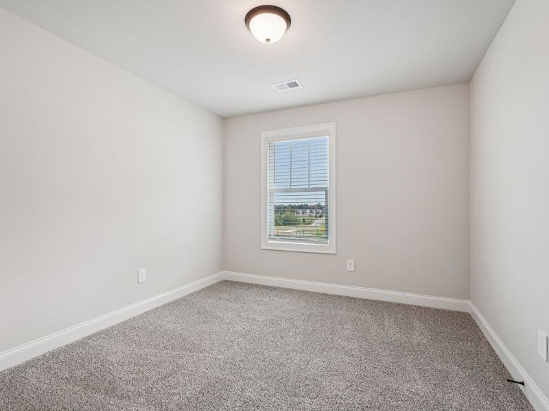 The Dallas Basement floorplan with the Modern Rustic Harbor interior package.