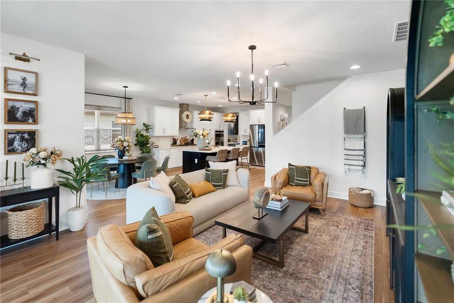 Furnished interior view inside a new home in , Bradenton (Image 6).