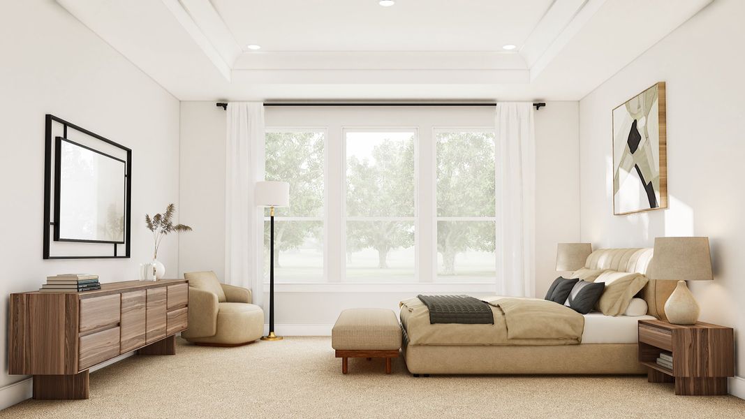 Representative furnished interior of a home built from the Mykonos by K. Hovnanian® Homes in Monterra, Rockwall (Image 17). Representative furnished interior of a home built from the Mykonos by K. Hovnanian® Homes in Monterra, Rockwall (Image 17).