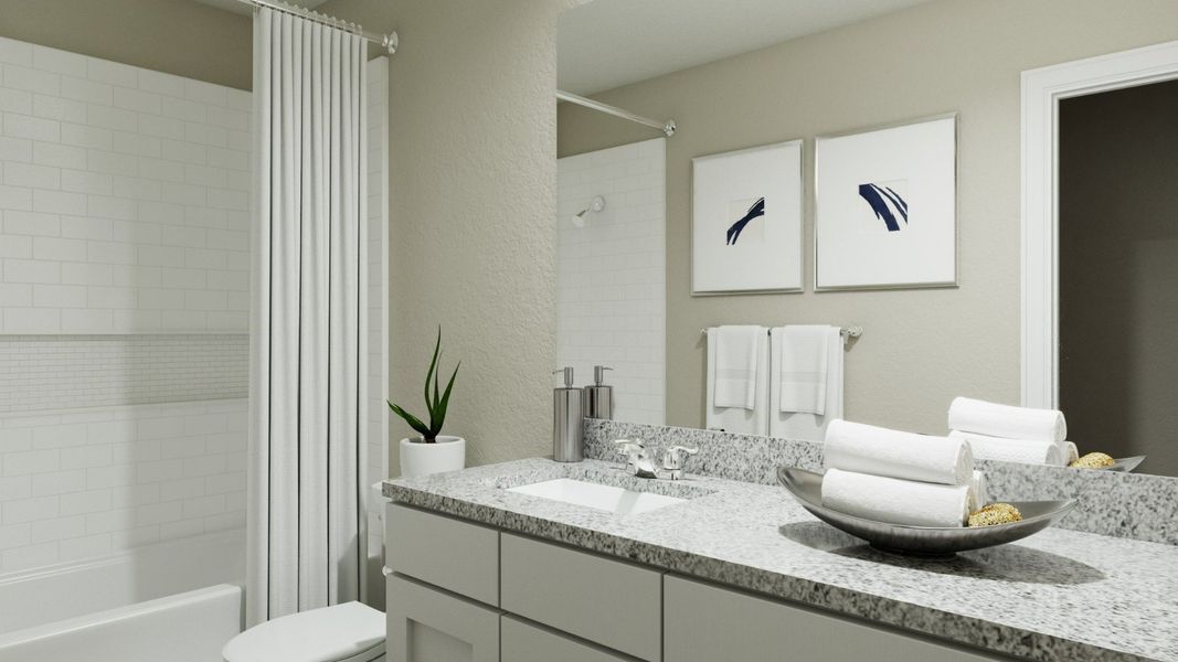 Secondary bathroom Secondary bathroom