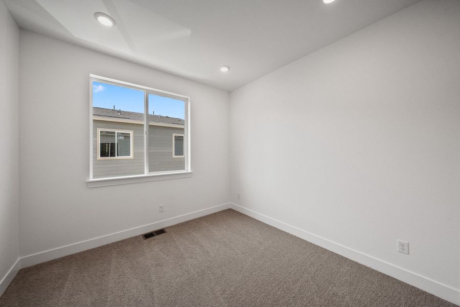 Spacious, unfurnished interior of a new home in Berkeley Villas, Denver (Image 32). Spacious, unfurnished interior of a new home in Berkeley Villas, Denver (Image 32).