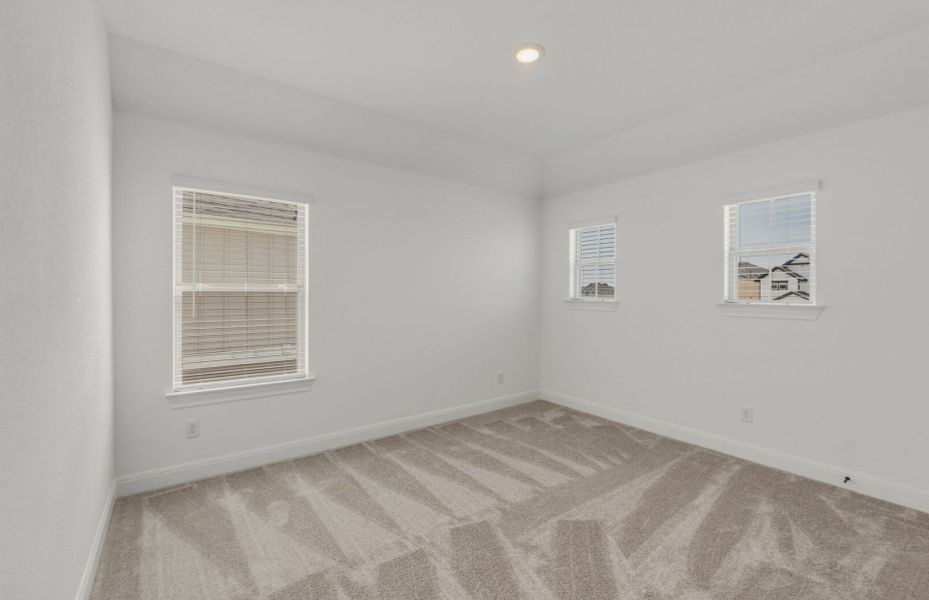 Spacious, unfurnished interior of a new home in Santa Rita Ranch, Liberty Hill (Image 36). Spacious, unfurnished interior of a new home in Santa Rita Ranch, Liberty Hill (Image 36).