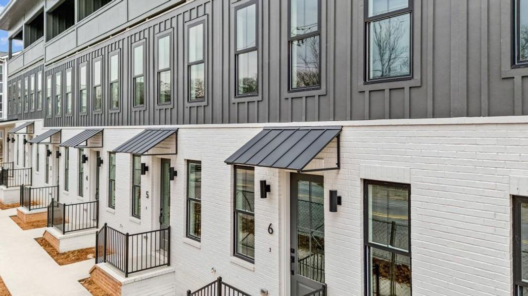 Exterior details and patio area of a home in , Atlanta (Image 3).