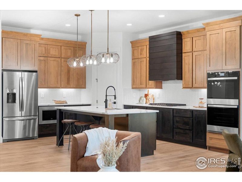 Furnished interior view inside a new home in , Fort Collins (Image 28).