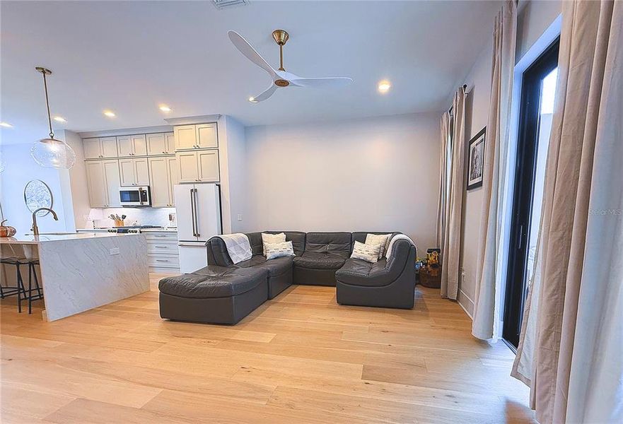 Furnished interior view inside a new home in , St. Petersburg (Image 6).