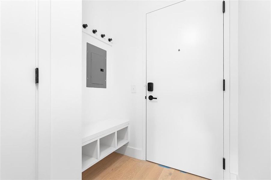 Furnished interior view inside a new home in The Leon on Ponce, Atlanta (Image 14).