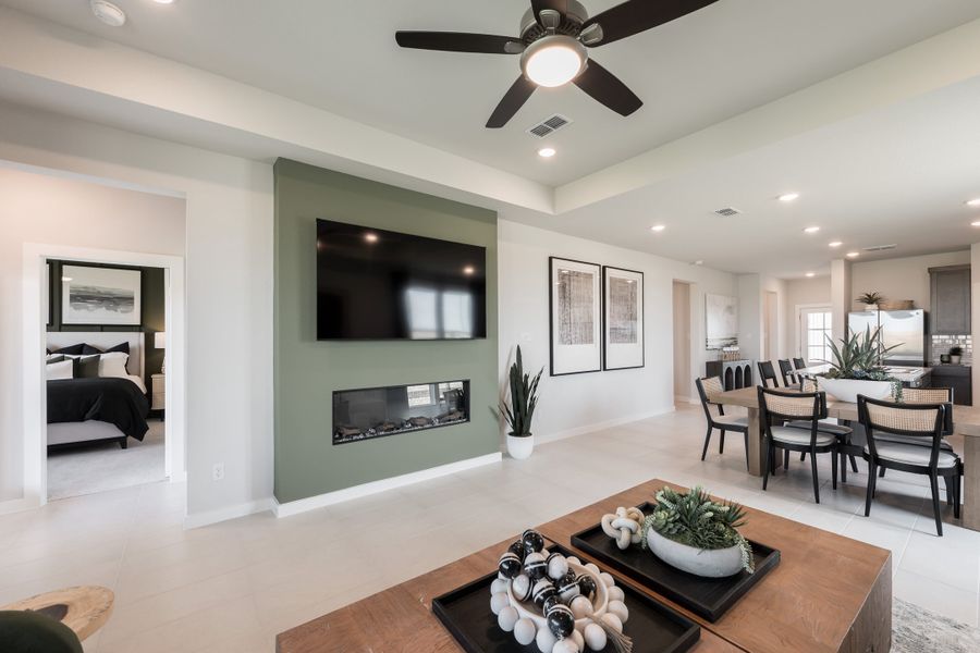 Representative furnished interior of a home built from the Primrose by Tri Pointe Homes in Mason Woods, Cypress (Image 14). Representative furnished interior of a home built from the Primrose by Tri Pointe Homes in Mason Woods, Cypress (Image 14).