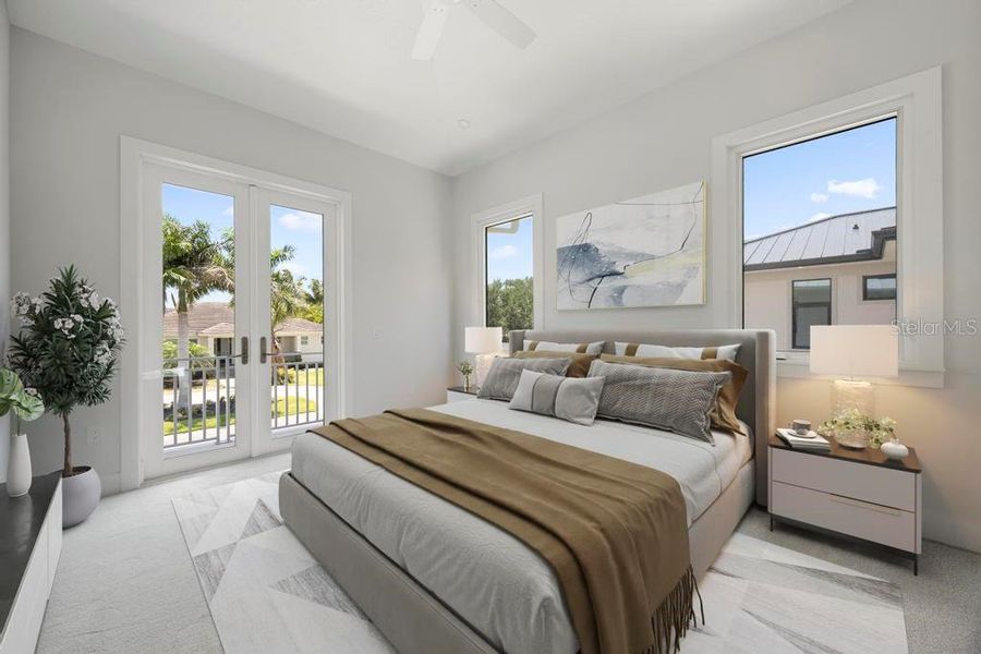 Furnished interior view inside a new home in , Sarasota (Image 16). Furnished interior view inside a new home in , Sarasota (Image 16).